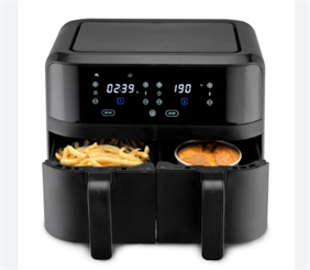 ANKO 9L Twin Digital Display Home Cooking Electric Air Fryer